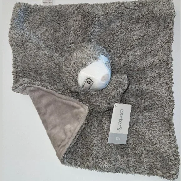 NEW Carter's Sloth Security Blanket Lovey - Picture 2 of 4